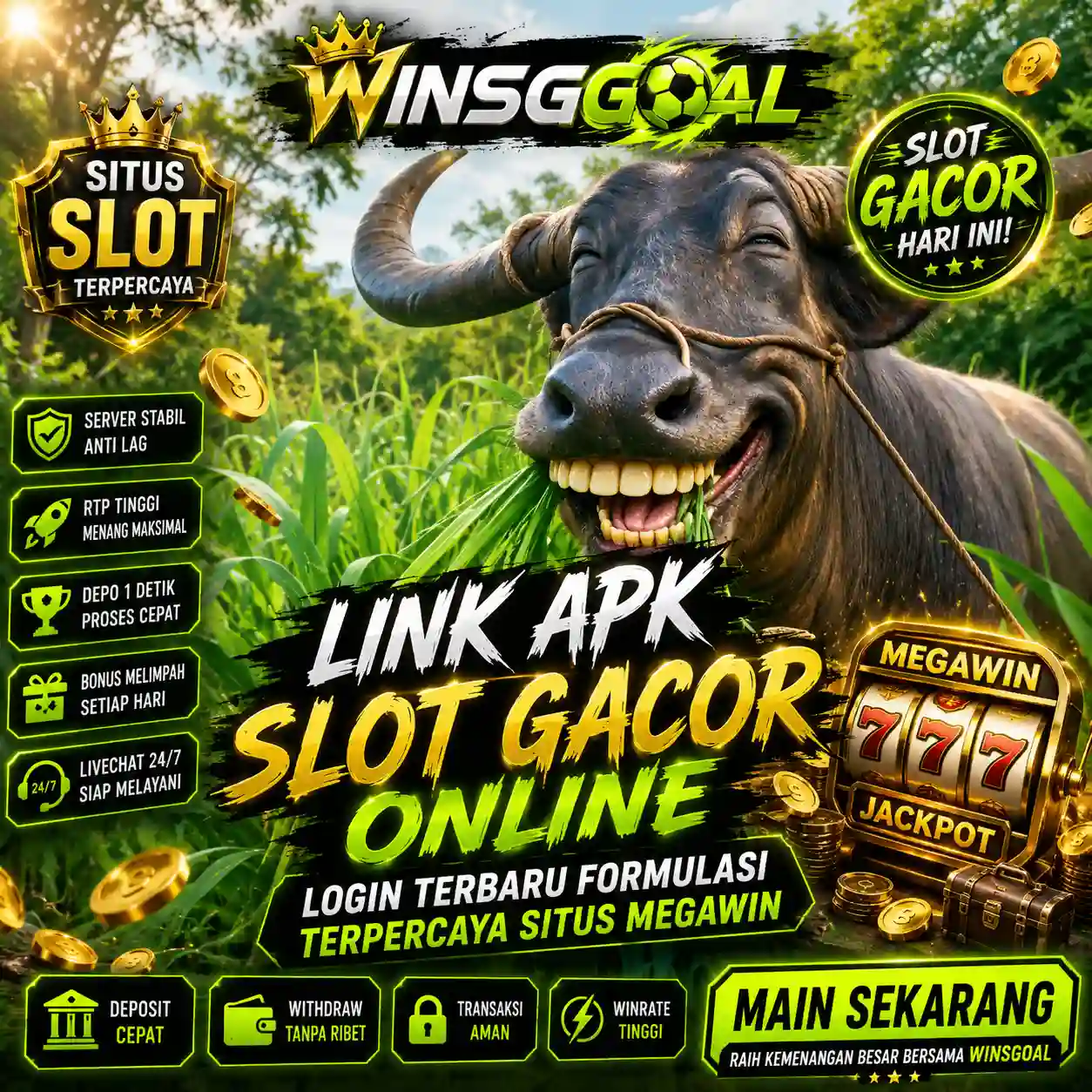 Winsgoal: Link APK Slot Gacor Online Login Terbaru Formulasi Terpercaya Situs Megawin